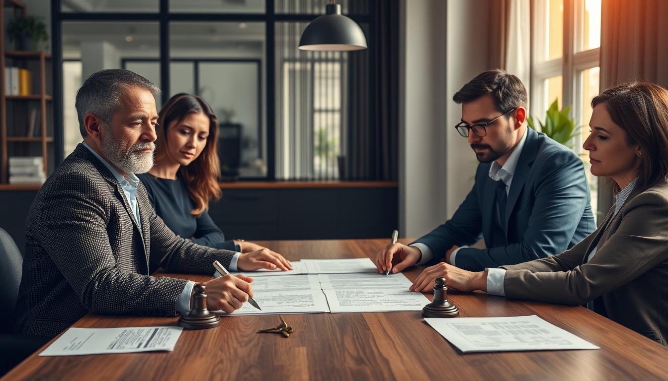 Privacy and information handling for property transaction support